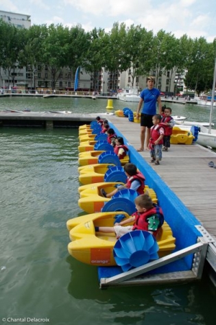 Paris, Canal St-Martin, 11 aout 2008