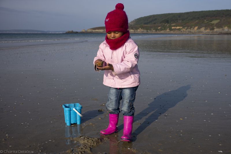 Telgruc-sur-Mer, plage de Trez Bellec, nous sommes pour quelques jours à Auray. Malgré le virus nous ne résistons pas au plaisir (avec précaution) de retrouver Kayla, Laure et Yaya, 17 10 2020